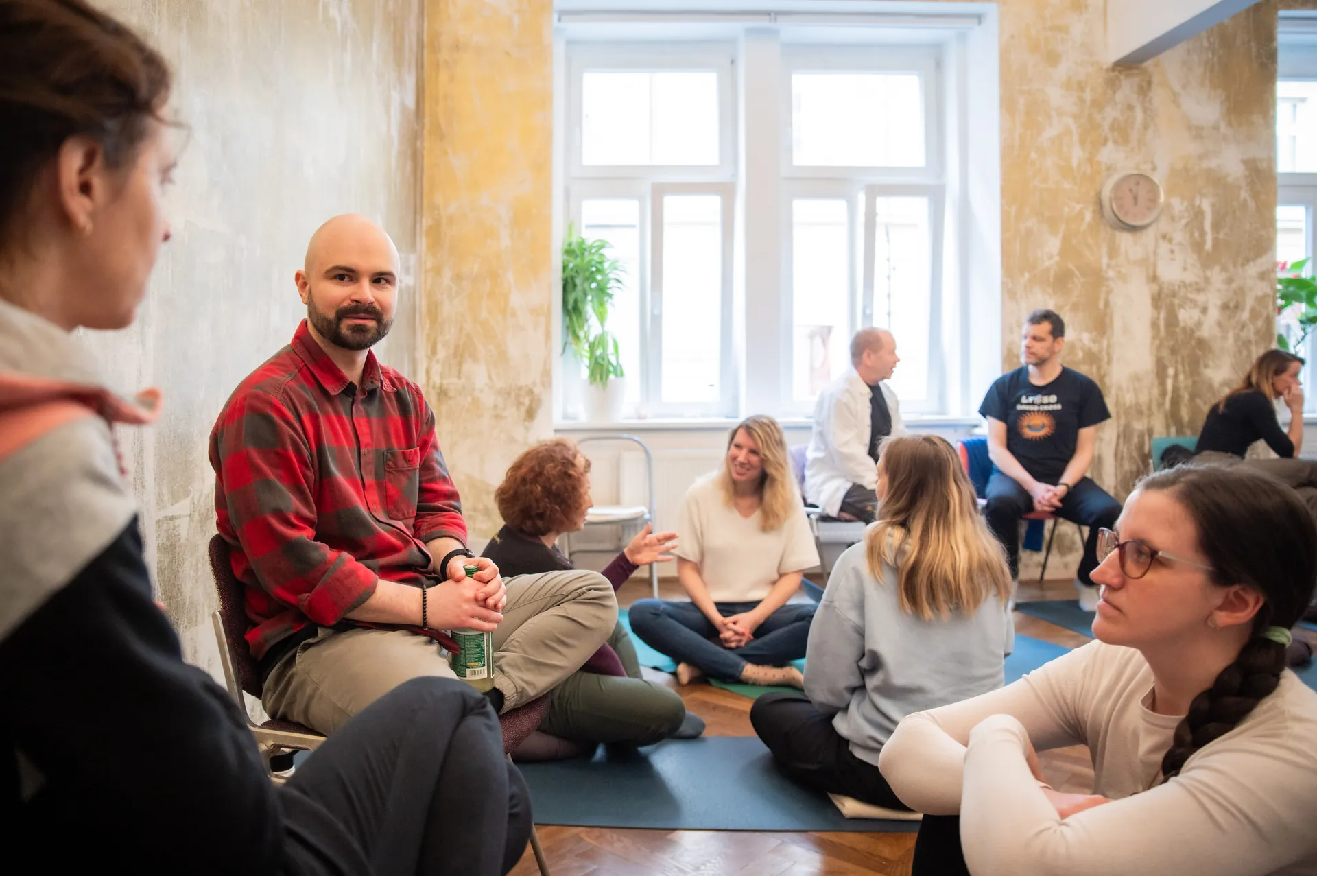 Group mindfulness session